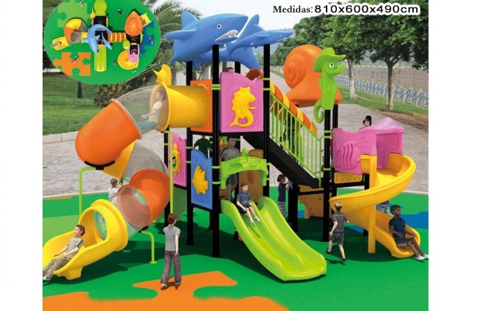 Parque infantil M-3a - Fabriurbanos Ltda